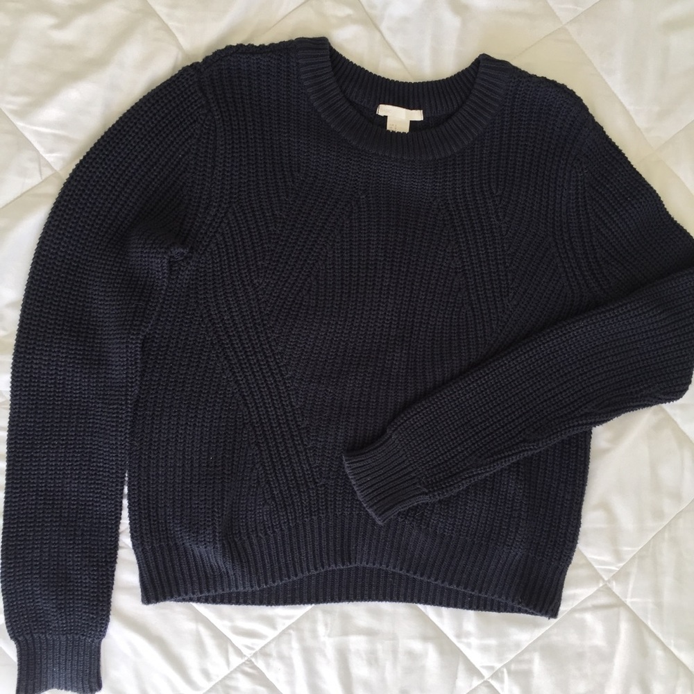 Navy Sweater